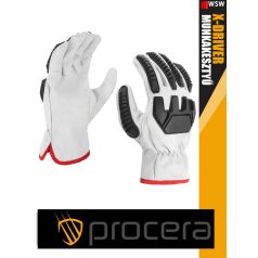   Procera X-DRIVER TPR erősített kombinált bőr munkakesztyű - egyéni védőeszköz