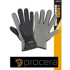   Procera X-GRIS erősített kombinált bőr munkakesztyű - egyéni védőeszköz