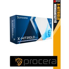 Procera X-NITRIGLO BLUE latex egyszerhasználatos púdermentes munkakesztyű doboz 100 db - egyéni védőeszköz   Procera X-NITRIGLO BLUE latex egyszerhasználatos púdermentes munkakesztyű doboz 100 db - egyéni védőeszköz