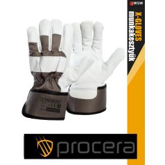   Procera X-PREMIUM erősített kombinált bőr munkakesztyű - egyéni védőeszköz