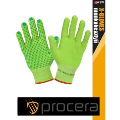   Procera X-ROG 3-as vágásbiztos pöttyös munkakesztyű - egyéni védőeszköz