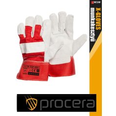   Procera X-TIPTOP erősített kombinált bőr munkakesztyű - egyéni védőeszköz