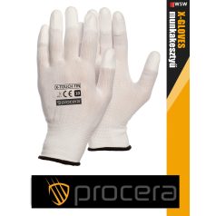 Procera X-TOUCH WHITE kombinált mártott pu munkakesztyű - egyéni védőeszköz