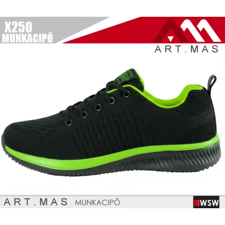 Artmas X250 BLACKGREEN technikai munkacipő - munkabakancs