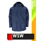 WSW BASIC NAVY YES technikai kevertszálas téli kabát - munkaruha