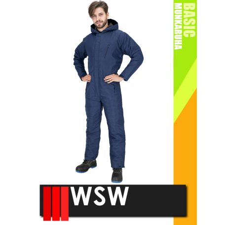 WSW BASIC NAVY YES technikai téli bélelt overál - munkaruha