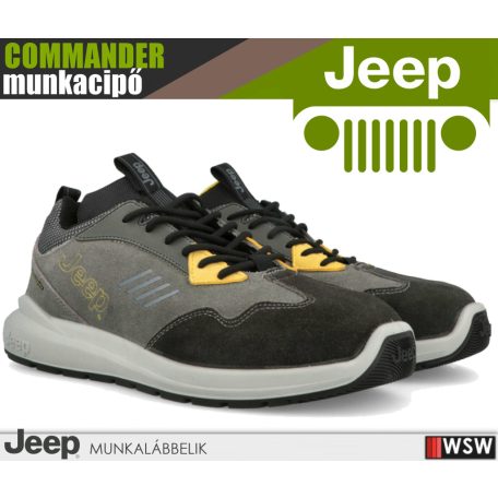 Jeep COMMANDER GREY S1PL technikai prémium munkacipő - munkabakancs