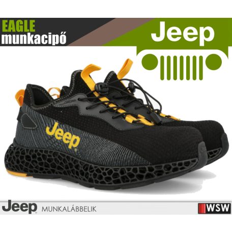 Jeep EAGLE BLACK S1PL technikai prémium munkacipő - munkabakancs