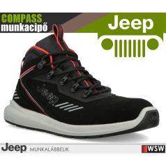   Jeep COMPASS BLACK S3L technikai fémmentes prémium munkacipő - munkabakancs