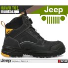 Jeep HAWK TOE BLACK S3L technikai fémmentes önbefűzős prémium munkacipő - munkabakancs