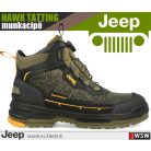 Jeep HAWK TATTING OLIVE S7S technikai fémmentes prémium munkacipő - munkabakancs