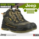 Jeep HAWK TATTING OLIVE S7S technikai fémmentes prémium munkacipő - munkabakancs