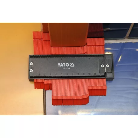 Yato műanyag profilsablon 125 mm - szerszám
