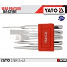 Yato CRV véső-kiütő készlet 5 db-os - szerszám