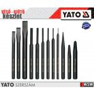 Yato CRV véső-kiütő készlet 12 db-os - szerszám