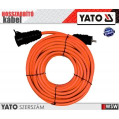 Yato hosszíbbító gumikábel 3G2,5 m2 - szerszám