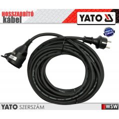 Yato hosszíbbító gumikábel 3G1,5 m2 - szerszám