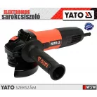 Yato SLIM BODY elektromos sarokcsiszoló gép 125 mm - 850W - elektromos kisgép