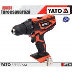 Yato akkumulátoros fúrócsavarozó 18V - 40 Nm (csak gép) - elektromos kisgép