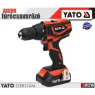 Yato MABUCHI akkumulátoros fúrócsavarozó 18V - 40Nm - elektromos kisgép