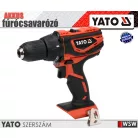 Yato MABUCHI akkumulátoros fúrócsavarozó 18V - 40Nm (csak gép) - elektromos kisgép