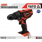 Yato akkumulátoros fúrócsavarozó 18V - 40Nm (csak gép) - elektromos kisgép