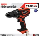 Yato akkumulátoros fúrócsavarozó 12V - 40 Nm (csak gép) - elektromos kisgép