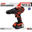 Yato akkumulátoros fúrócsavarozó 12V - 42 Nm - elektromos kisgép