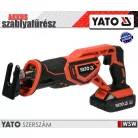 Yato akkumulátoros szablyafűrész orrfűrész 18V - elektromos kisgép