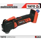 Yato akkumulátoros multiszerszám 18V (csak szerszám) - elektromos kisgép
