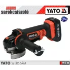 Yato akkumulátoros sarokcsiszoló M14 - 18V - elektromos kisgép