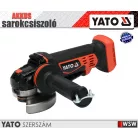 Yato akkumulátoros sarokcsiszoló M14 - 18V (csak gép) - elektromos kisgép