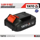 Yato LI-ION 18V akkumulátor 2.0 AH - elektromos kisgép