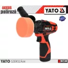 Yato akkumulátoros polírozógép 12V - elektromos kisgép