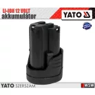 Yato LI-ION 12V akkumulátor 2.0 AH - elektromos kisgép