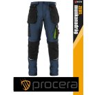 Procera ZEUS NAVY 2in1 rip-stop hasadásmentes levehető szárú rövid és slimfit deréknadrág - munkaruha