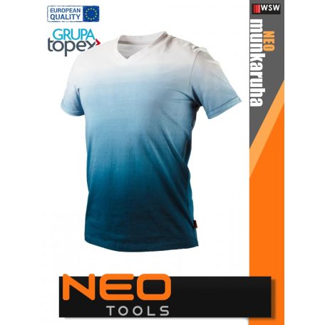 Neo Tools DENIM technikai pamut póló - munkaruha